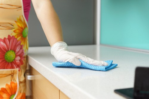 Detailed kitchen cleaning for a move-out property in Kensington