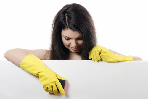 Professional fabric sofa cleaning in a Kensington apartment